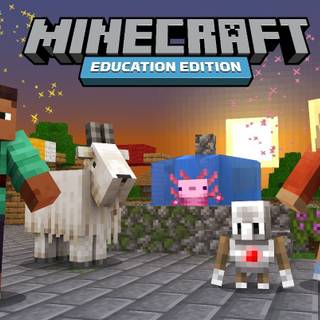 Minecraft goat wallpaper