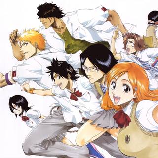 Manga colored wallpaper