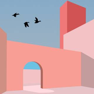 Architecture aesthetic wallpaper