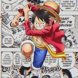 Manga colored wallpaper