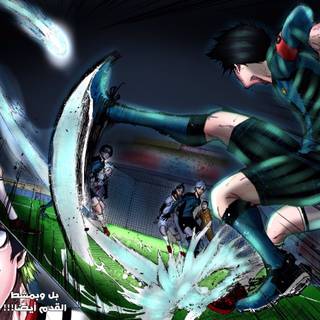 Manga colored wallpaper