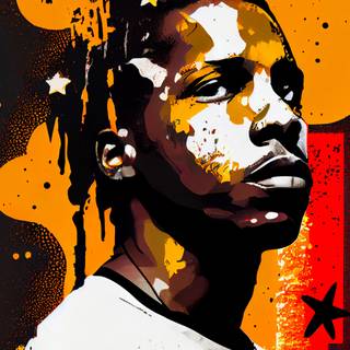 Asap Rocky phone wallpaper