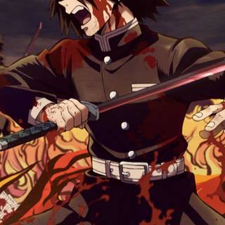 iPhone Demon Slayer 4k wallpaper