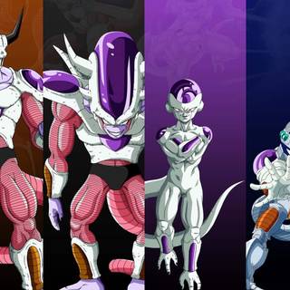 Black Frieza desktop wallpaper