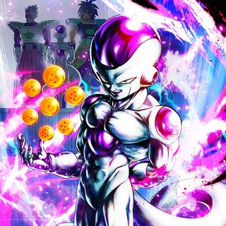 Black Frieza desktop wallpaper