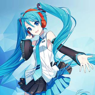 Hatsune Miku phone 4k wallpaper