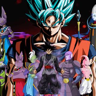 Black Frieza desktop wallpaper