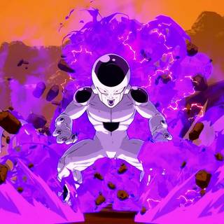 Black Frieza desktop wallpaper