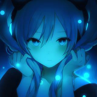 Hatsune Miku phone 4k wallpaper