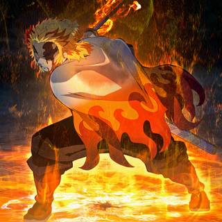 Mugen Train desktop wallpaper