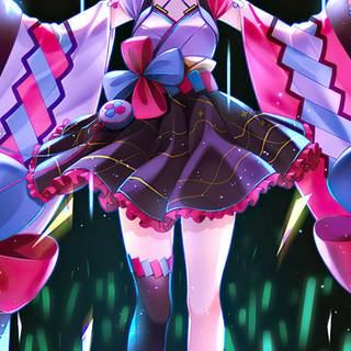 Hatsune Miku phone 4k wallpaper