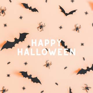 Cute Halloween greetings wallpaper