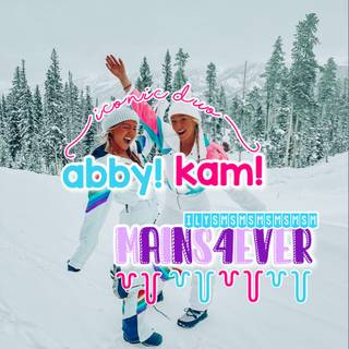 Preppy winter PFP wallpaper