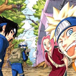 Naruto manga HD desktop wallpaper