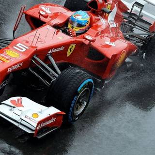 F1 Ferrari iPhone wallpaper