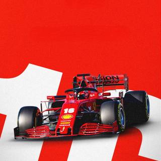 F1 Ferrari iPhone wallpaper
