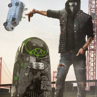 Watch Dogs 2 iPhone wallpaper