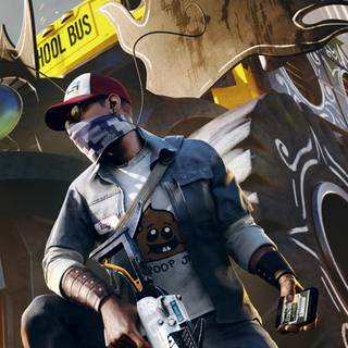 Watch Dogs 2 iPhone wallpaper