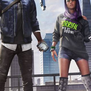 Watch Dogs 2 iPhone wallpaper