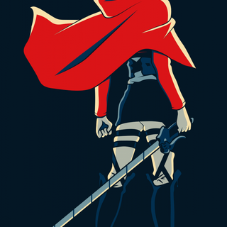 Mikasa Ackerman iPhone wallpaper