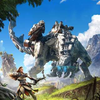 Horizon Zero Dawn iPhone wallpaper