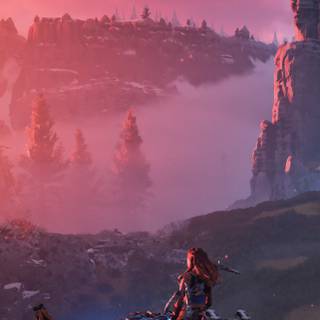 Horizon Zero Dawn iPhone wallpaper