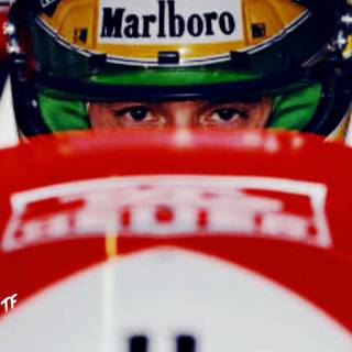 Ayrton Senna phone wallpaper