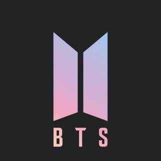 BTS logo iPhone wallpaper