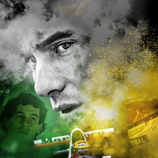 Ayrton Senna phone wallpaper