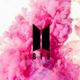 BTS logo iPhone wallpaper