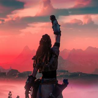Horizon Zero Dawn iPhone wallpaper