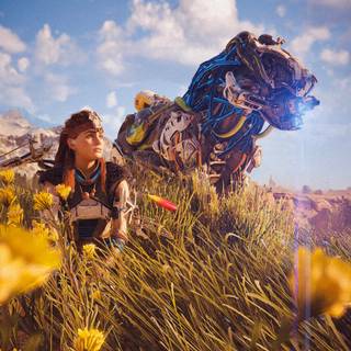 Horizon Zero Dawn iPhone wallpaper