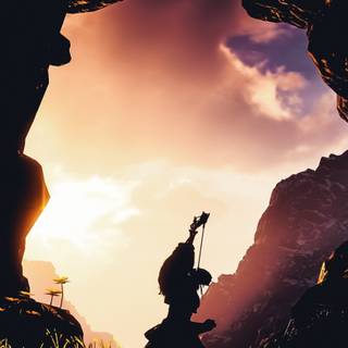 Horizon Zero Dawn iPhone wallpaper