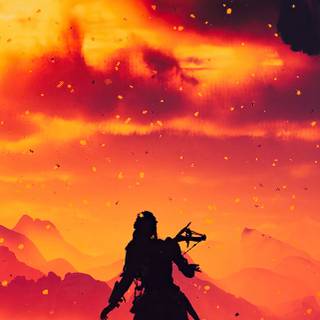 Horizon Zero Dawn iPhone wallpaper