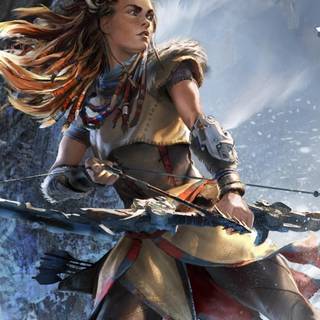 Horizon Zero Dawn iPhone wallpaper