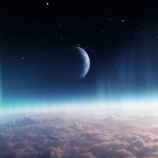 Outer Space iPhone wallpaper