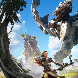 Horizon Zero Dawn iPhone wallpaper