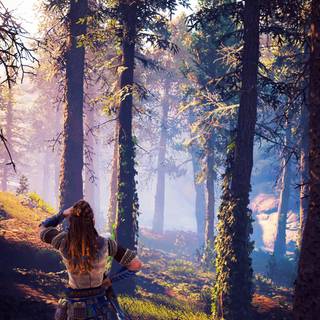 Horizon Zero Dawn iPhone wallpaper