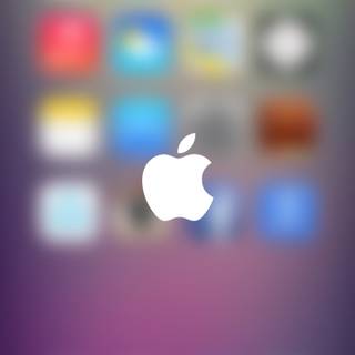 Blurry iPhone wallpaper