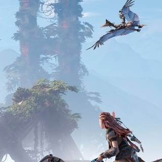 Horizon Zero Dawn iPhone wallpaper