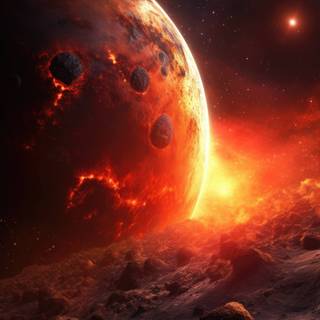 Outer Space iPhone wallpaper