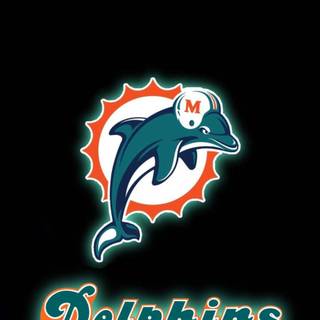 Miami Dolphins iPhone wallpaper