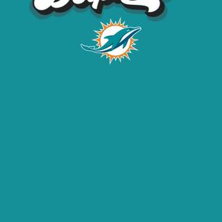 Miami Dolphins iPhone wallpaper