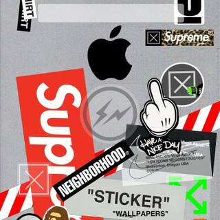 Supreme iPhone 11 wallpaper