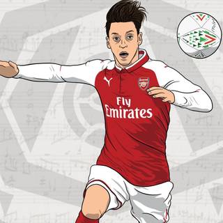 Ozil iPhone wallpaper