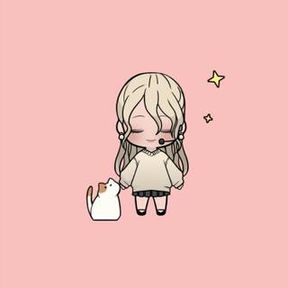 Chibi iPhone wallpaper