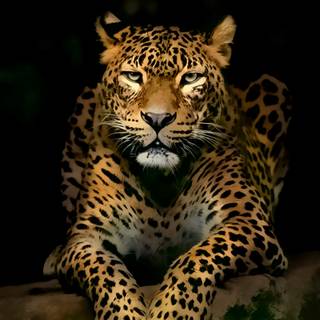 Leopard phone wallpaper