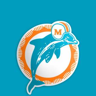 Miami Dolphins iPhone wallpaper