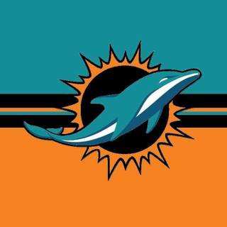 Miami Dolphins iPhone wallpaper