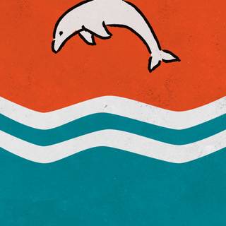 Miami Dolphins iPhone wallpaper